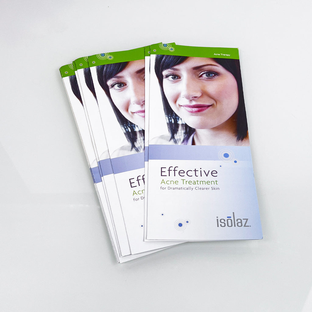 Solta Isolaz IPL Laser Effective Acne Therapy Skin Rejuvenation Brochure 8Pc
