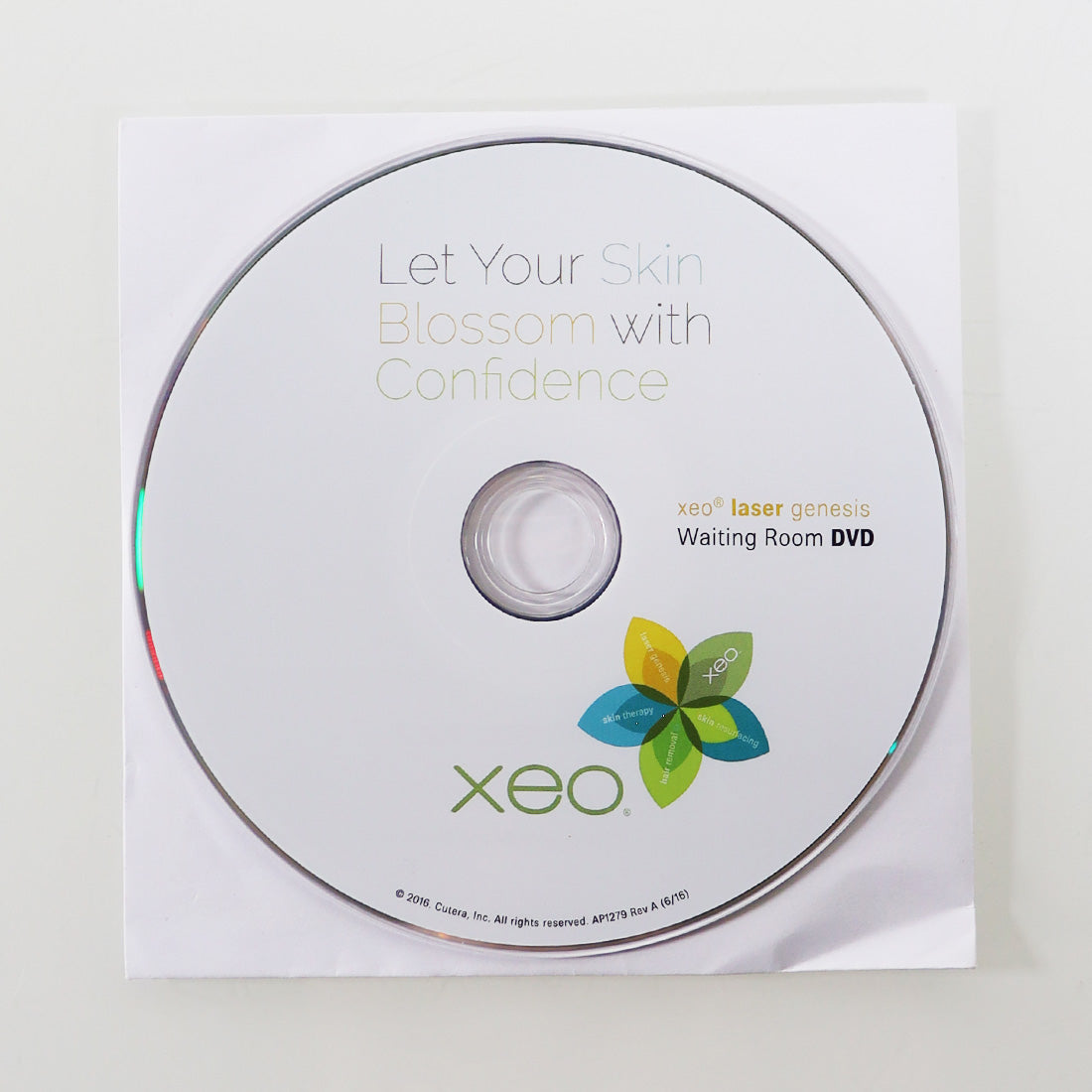 Cutera Xeo Laser Genesis Waiting Room Marketing DVD AP1279 06/2016