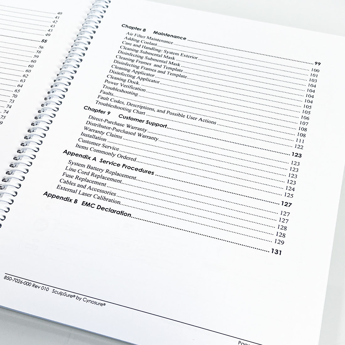 2019 Cynosure SculpSure Laser Sculpting Sculpt Sure Operator User Manual Rev 10