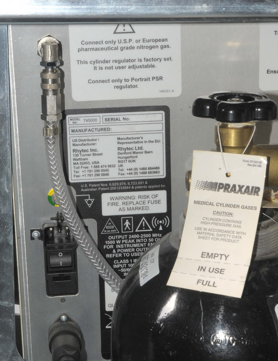 2006 Rhytec Portrait PSR3 Plasma Skin Regeneration System Mod 745000 PSR 3 RF