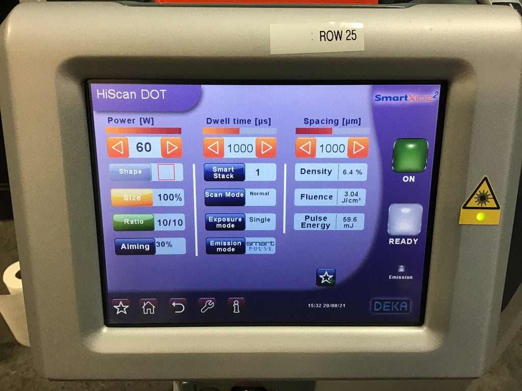2015 DEKA Cynosure SmartXide2 MonaLisa Touch Vulvo Vaginal CO2 Laser 60W