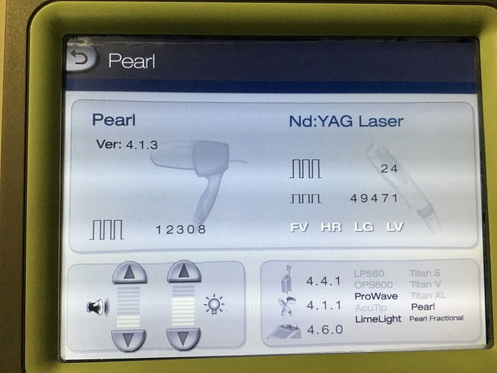 2012 Cutera Pearl ErYSGG Wrinkle Age Spots Ablative Resurfacing Laser 12K Pulse