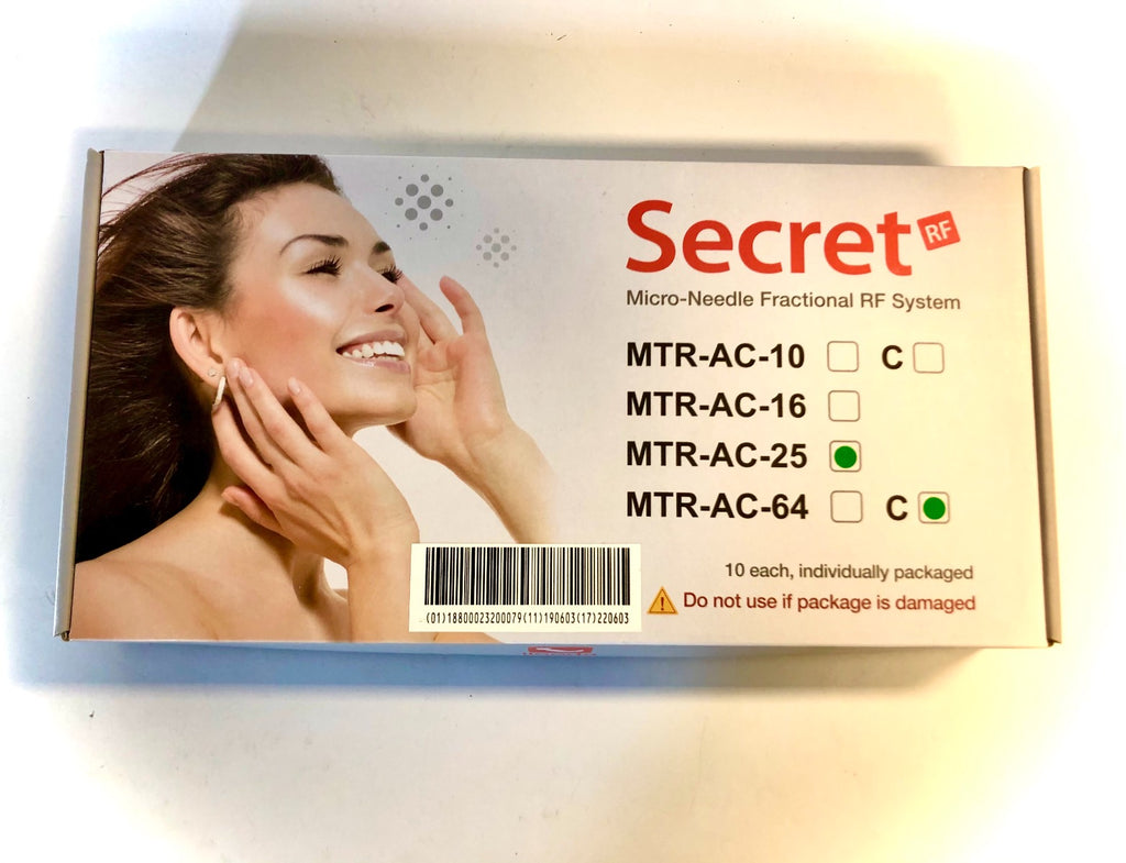 SecretRF Secret Microneedle 25 Pin Cartridge RF MTR-AC-C-25 (x5 Pcs)