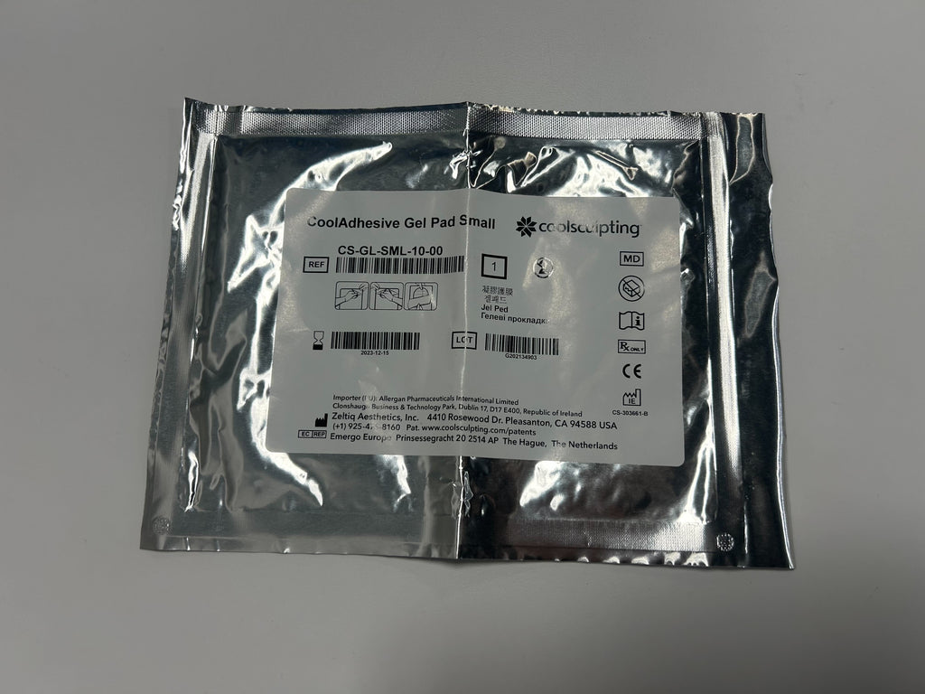 Zeltiq CoolSculpting CoolAdhesive Gel Pad Small CS-GL-SML-10-00 EXP 2023 x25Pk