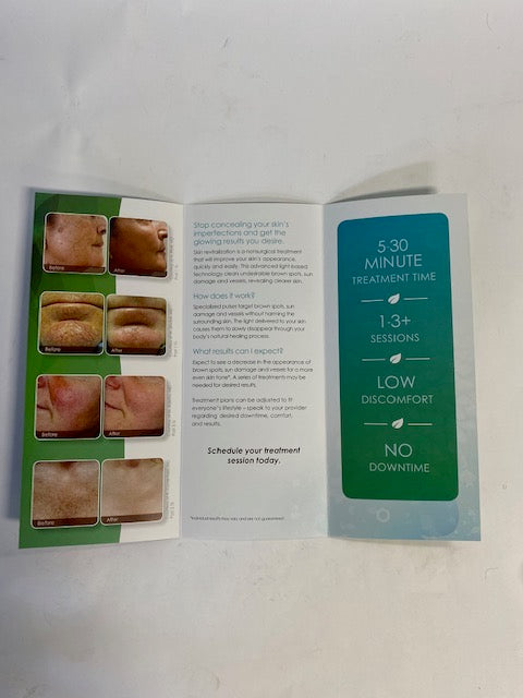 Cynosure Treatment Brochure Before/After Photos Skin Revitalization Office Booklet x 216