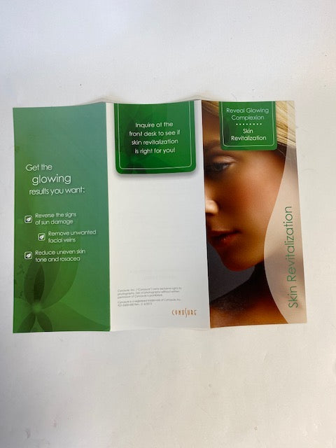 Cynosure Treatment Brochure Before/After Photos Skin Revitalization Office Booklet x 216