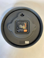 Traditional 9" Wall Clock For Office Warehouse School Silver Edition SOLD AS IS