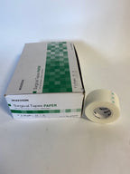 Surgical White Tapes Paper Soft & Conformable (2.5 cm x 9.1 m) 12 rolls per box