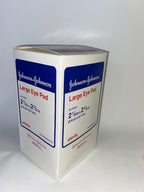 Johnson & Johnson Large Eye Pad 50 Pads 2 1/8" x 2 5/8" Sterile Medical Pads