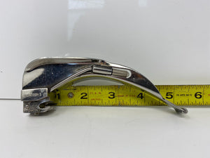 F.L.S. Med Fiber Optic Macintosh 3 Laryngoscope 5" Inches Blade Mac 3 Sold AS IS