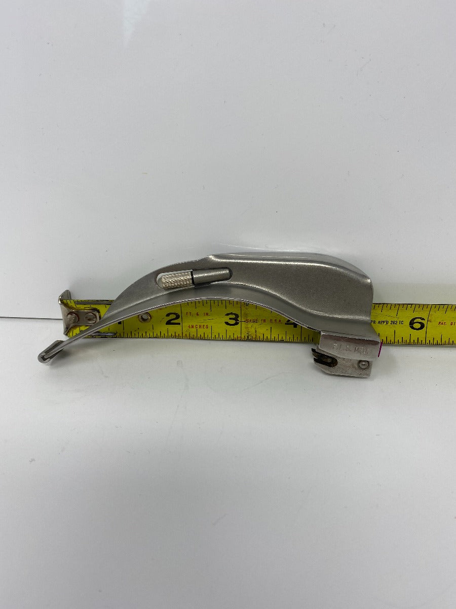 F.L.S. Med Fiber Optic Macintosh 3 Laryngoscope 5" Inches Blade Mac 3 Sold AS IS