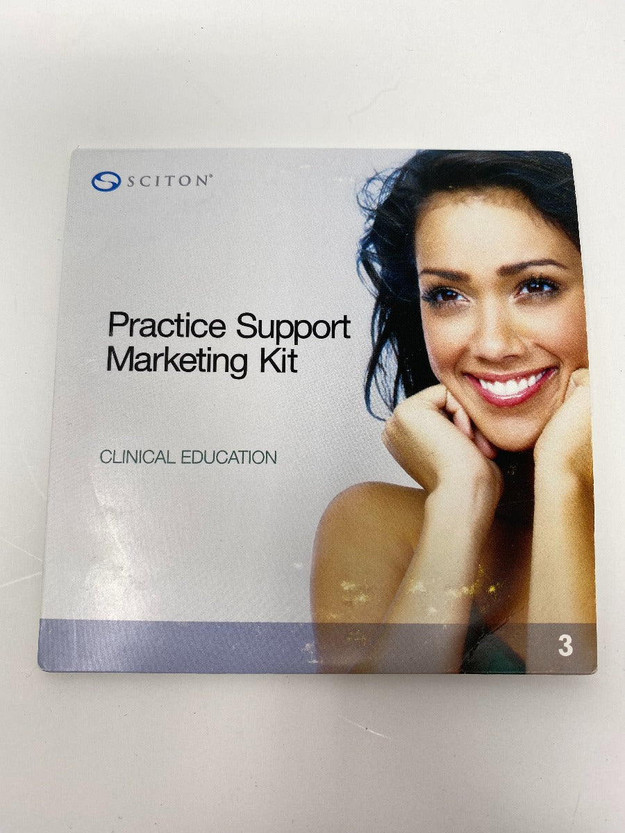 Sciton Clinical Education on Practice Support Marketing Kit CD Safe Start Disk