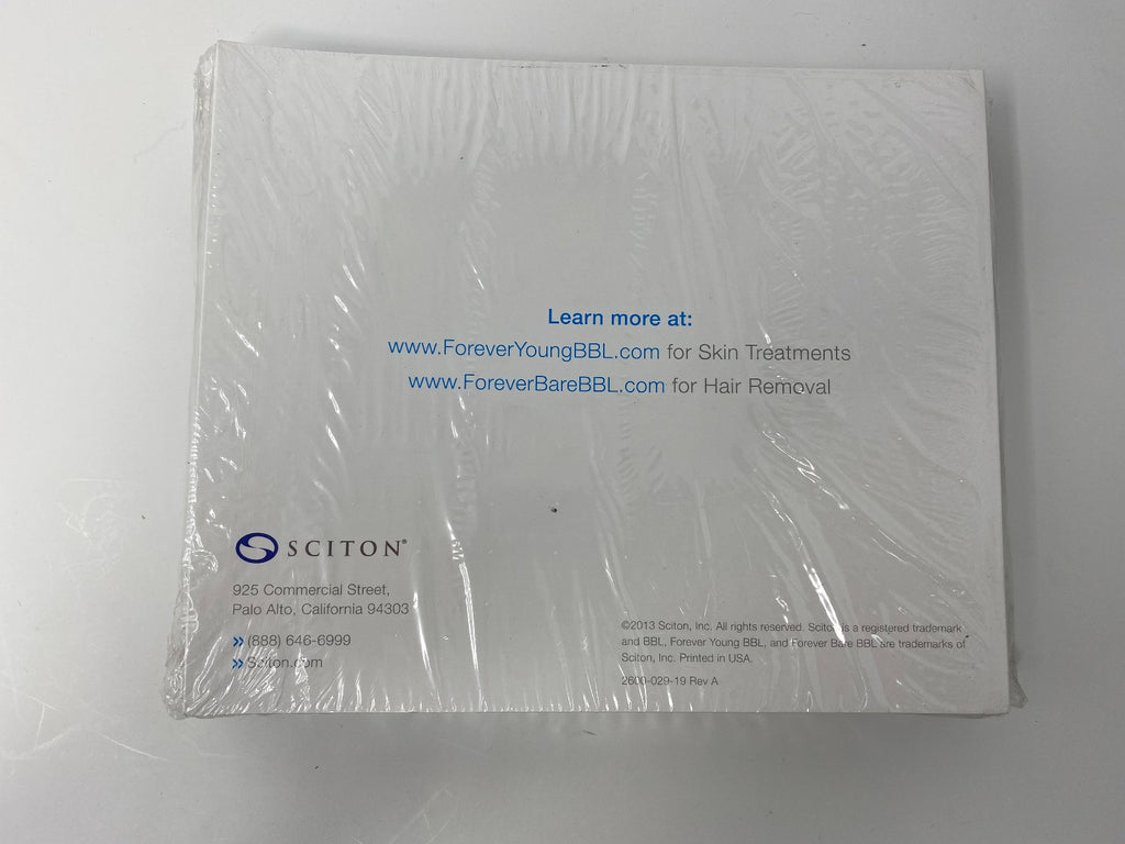 Sciton BBL Patient Comfort User Friendly Flexible Informational Booklet Brochure
