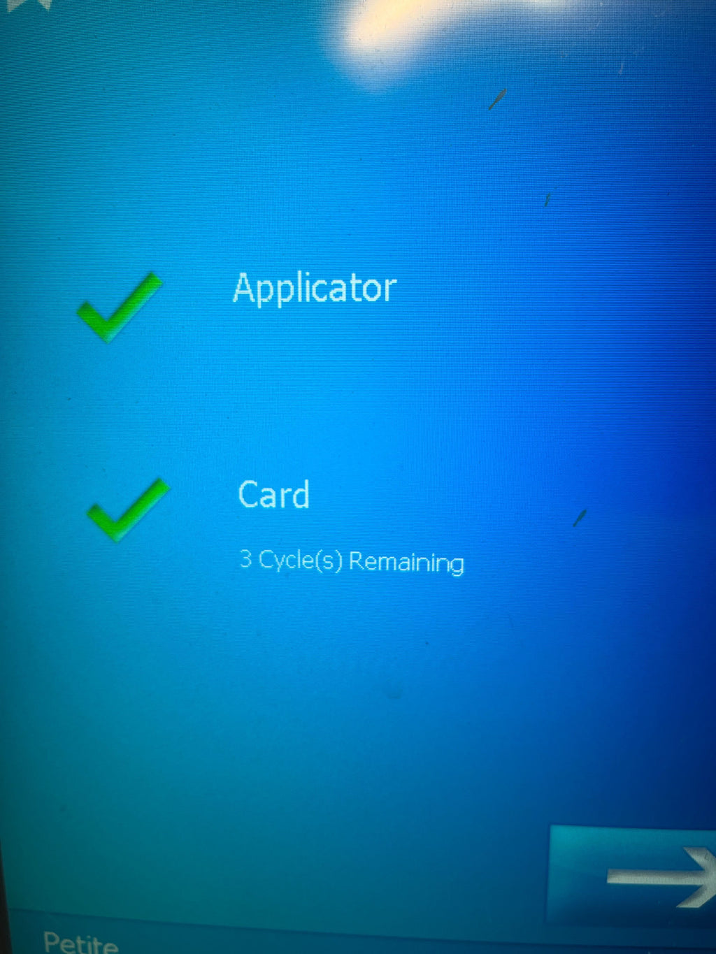 Zeltiq CoolSculpting CoolAdvantage Petite Gold Card BRZ-CD4-140-024 x3 Cycles