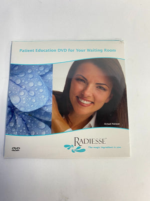 Radiesse Patient Education DVD Patient Office Room Educational BioForm Medical