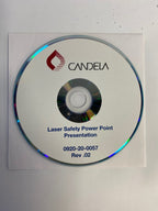 Candela Laser Safety Power Point Presentation Laser Nd:YAG Eye Protection CD DVD