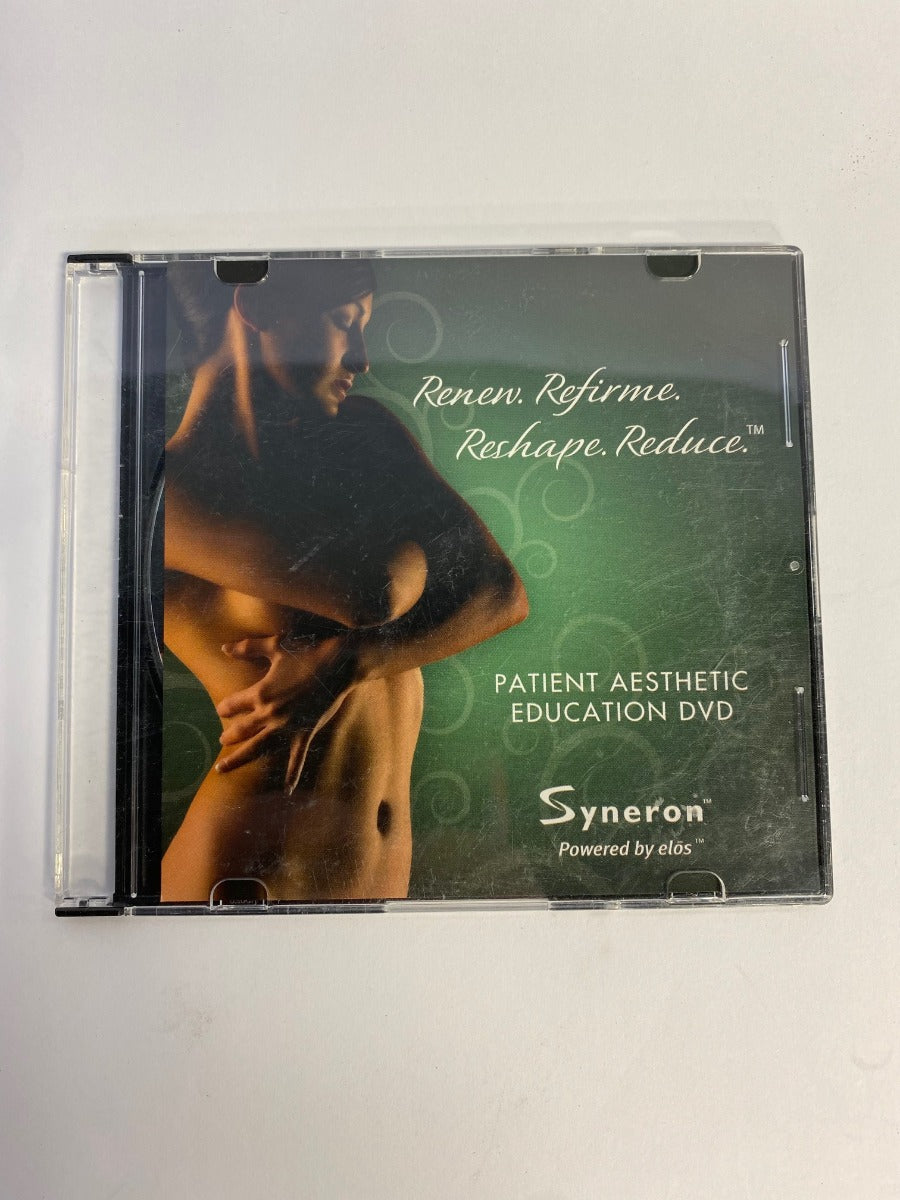 Syneron Powered by elos Patient Education DVD VelaSmooth VelaShape Cellulite Leg