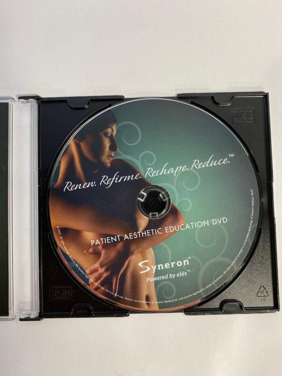 Syneron Powered by elos Patient Education DVD VelaSmooth VelaShape Cellulite Leg