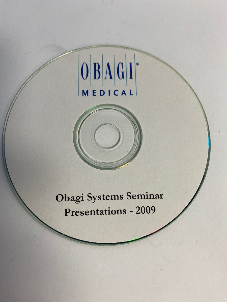Obagi Medical Obagi Systems Seminar Presentations - 2009 CD DVD Treatment Guide