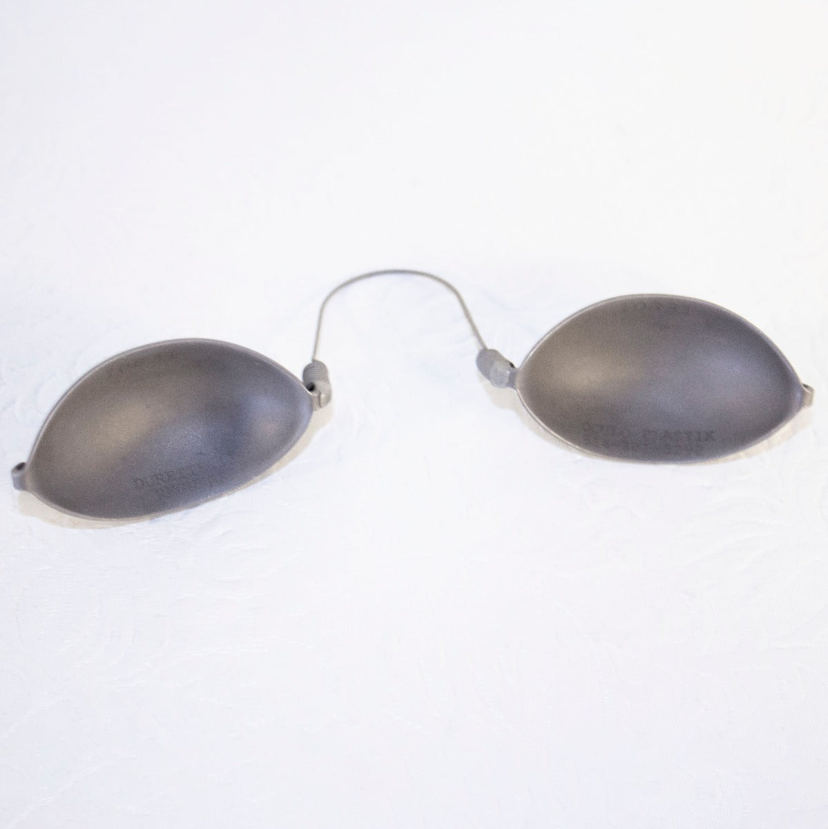 Oculo Plastik Durette II Laser Patient Eye Shield Metal Opaque Goggles - Regular