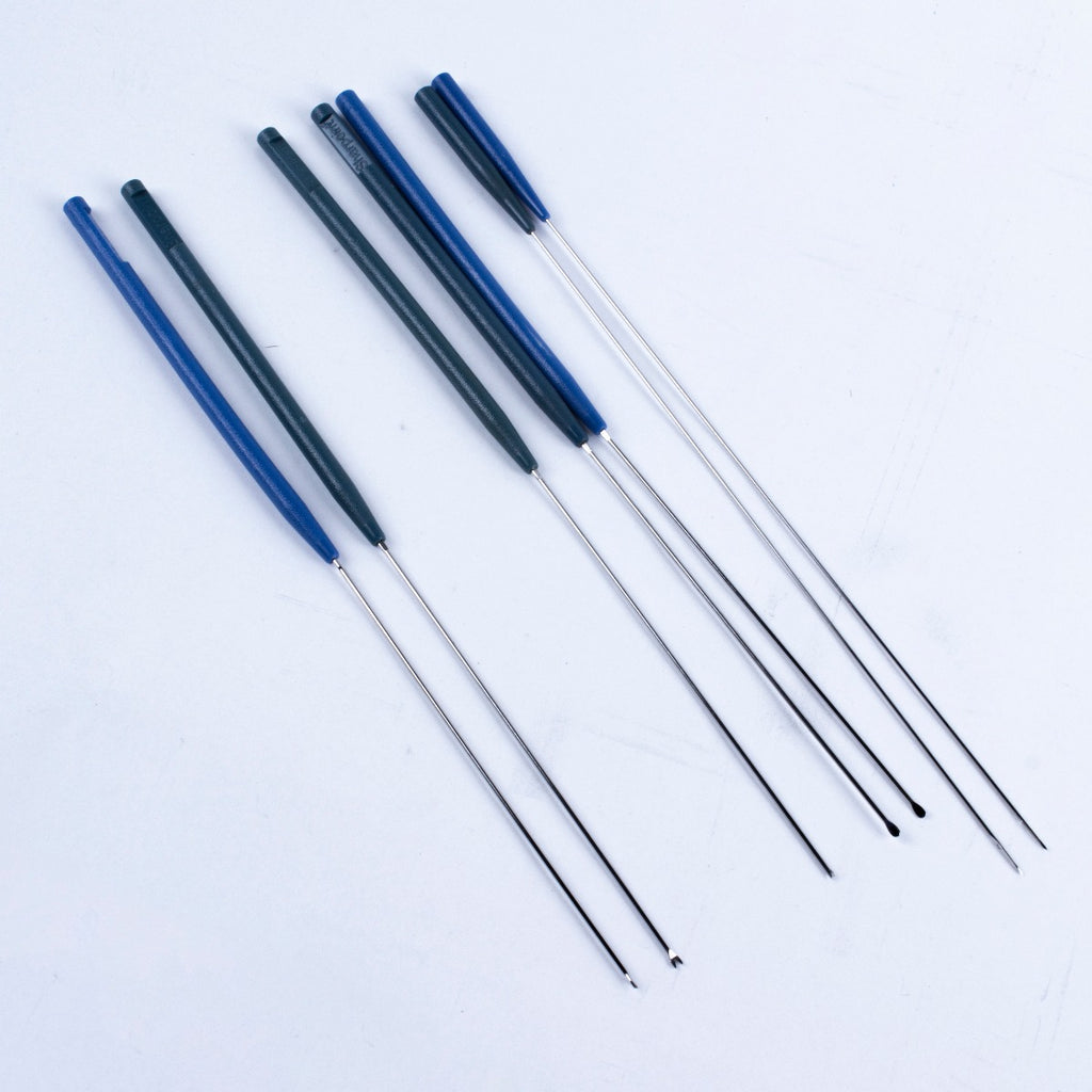 Lot of 7 Sharpoint V-Dissectors Microblade Micro Surgical Instruments - AS IS