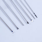Lot of 7 Sharpoint V-Dissectors Microblade Micro Surgical Instruments - AS IS