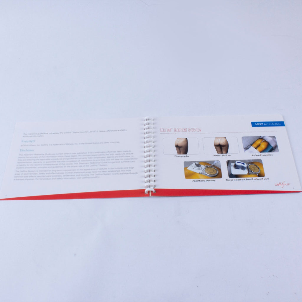 2015 Merz Ulthera Cellfina Cellulite Subcision Treatment Reference Guide