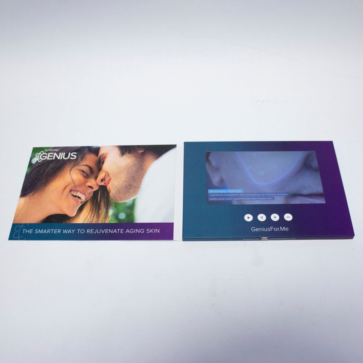 Lutronic Genius Waiting Room Marketing Video Brochure 2:30 Min Genius Display