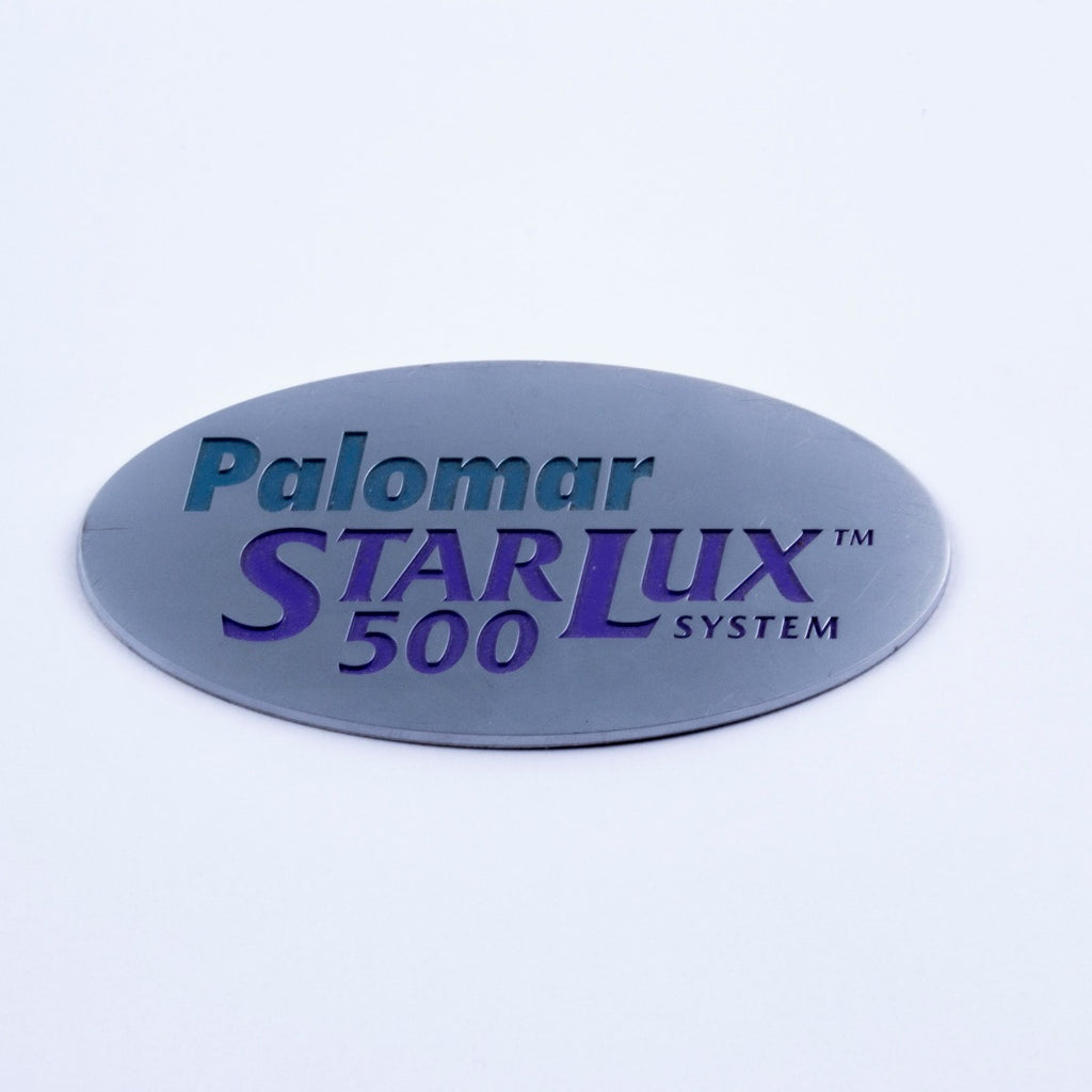 Palomar Starlux 500 Laser IPL Logo Plaque Name Plate Star Lux Emblem Oval