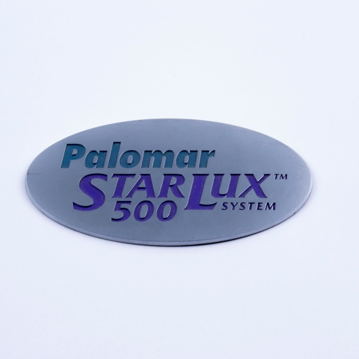 Palomar Starlux 500 Laser IPL Logo Plaque Name Plate Star Lux Emblem Oval