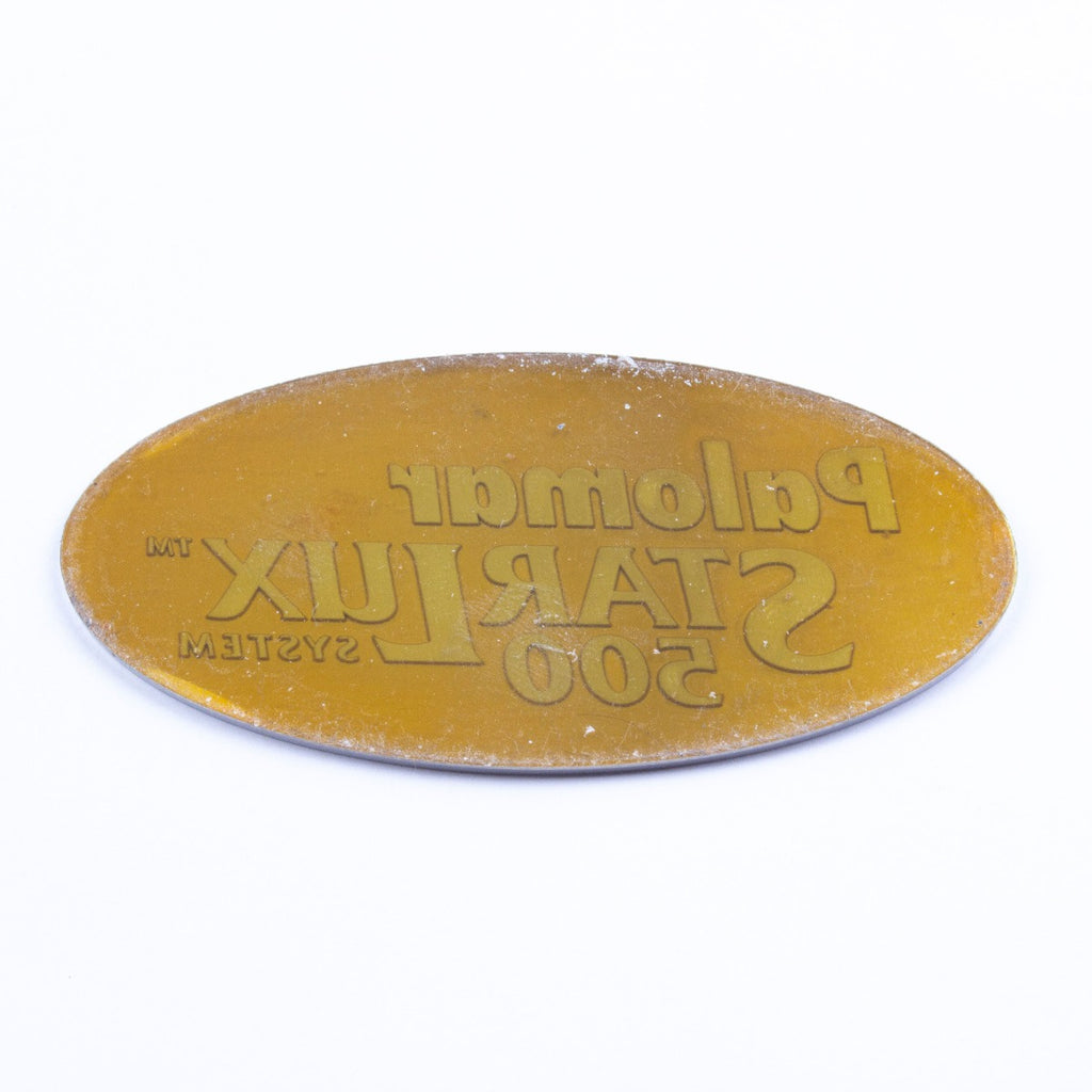 Palomar Starlux 500 Laser IPL Logo Plaque Name Plate Star Lux Emblem Oval