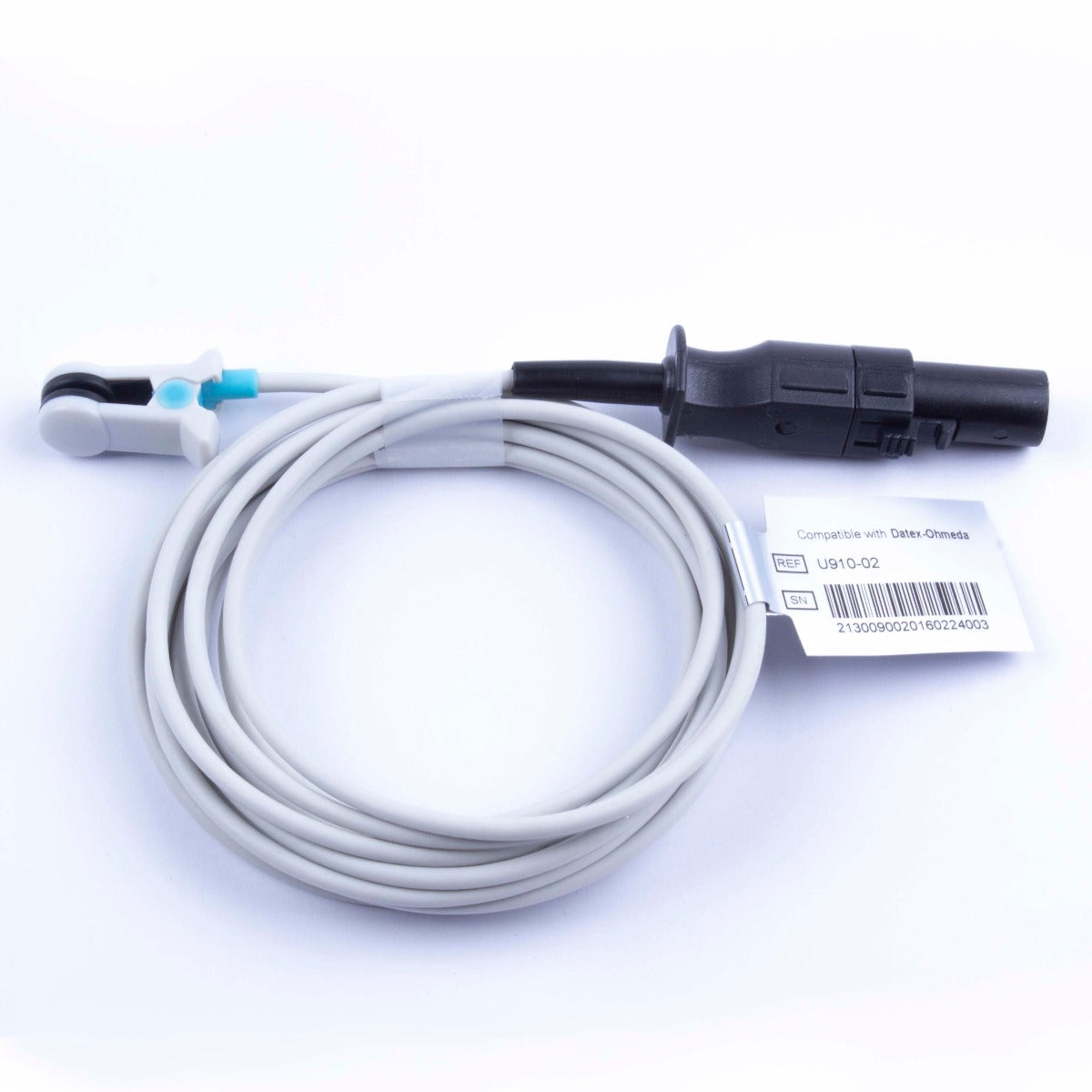 Datex Ohmeda Modulus II Anesthesia Patient Ear Clip Reusable SPO2 Sensor U910-02