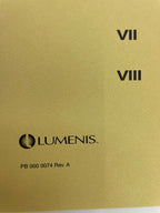 LUMENIS Laser Hair Removal Manual PB 000 0074 Rev. A EXP 2000