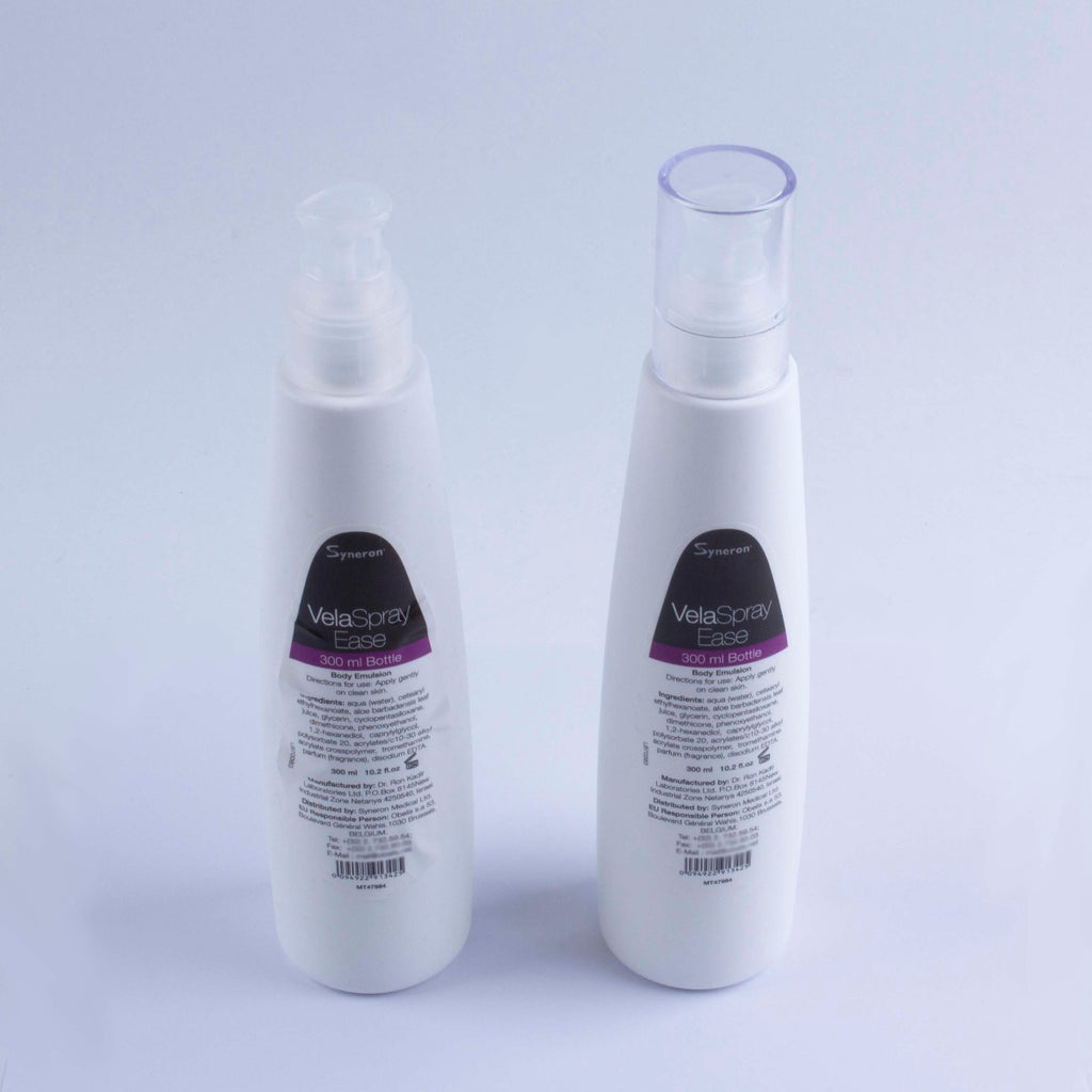 Partial Used 300mL Bottles Syneron VelaSpray Ease Vela Shape Spray MT47984 QTY 2