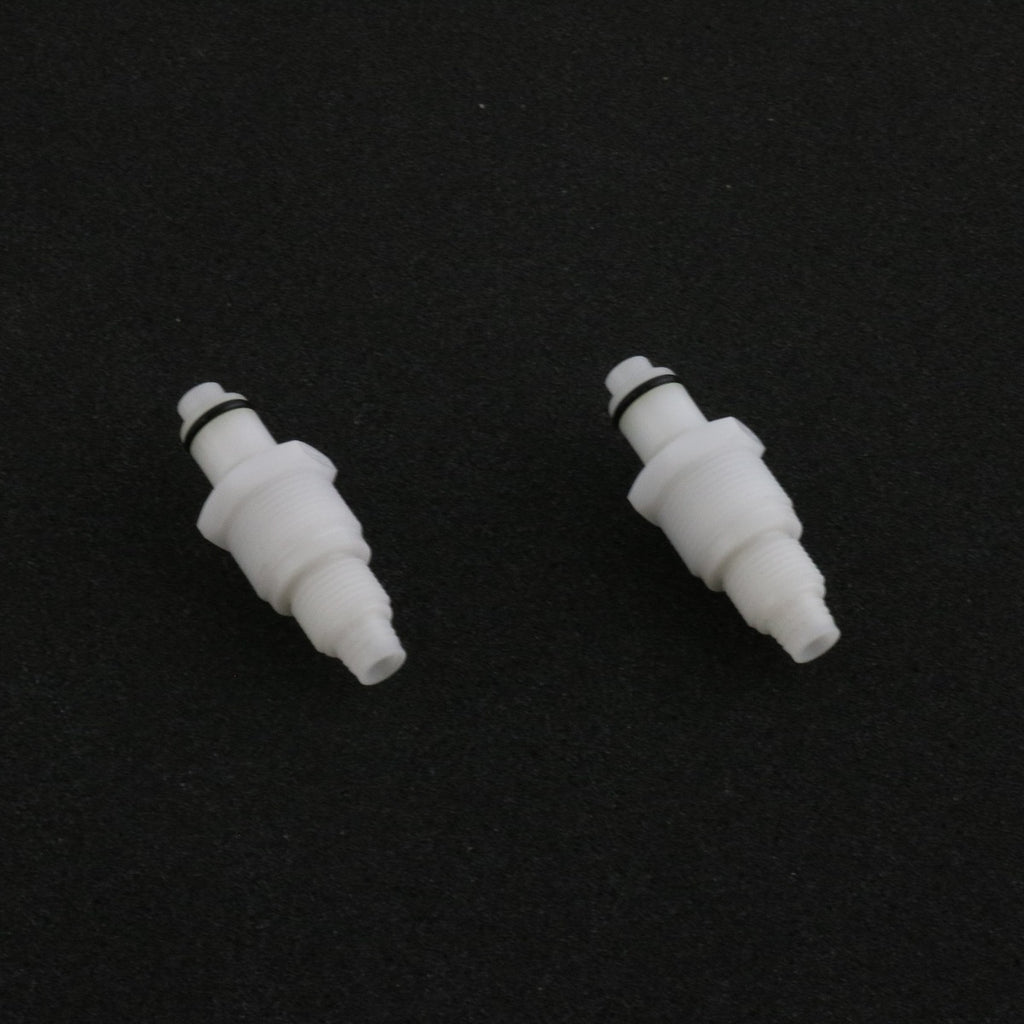 Set of 2 Quick Connect/Disconnect Water Cooling Connector Fittings - Male