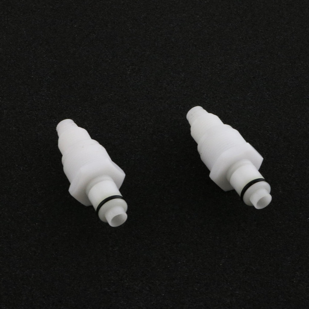Set of 2 Quick Connect/Disconnect Water Cooling Connector Fittings - Male