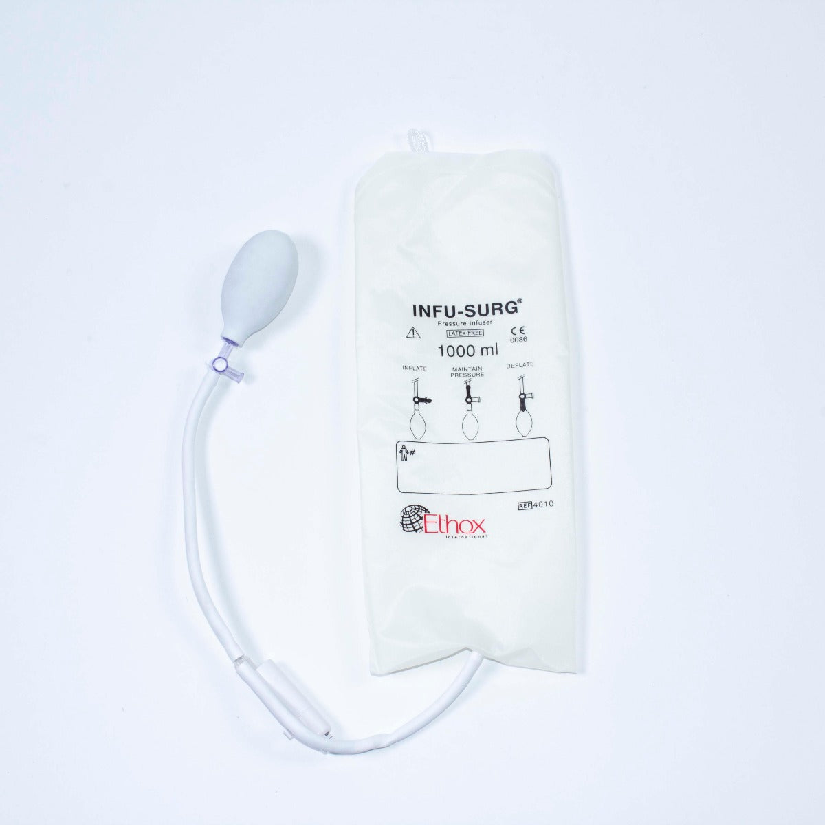 Ethox Infu-Surg 1000ml IV Pressure Infuser Bag 4010