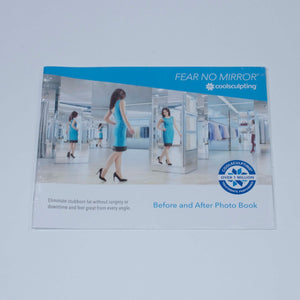 Zeltiq CoolSculpting Fear No Mirror Before & After Lobby Waiting Room Photo Book
