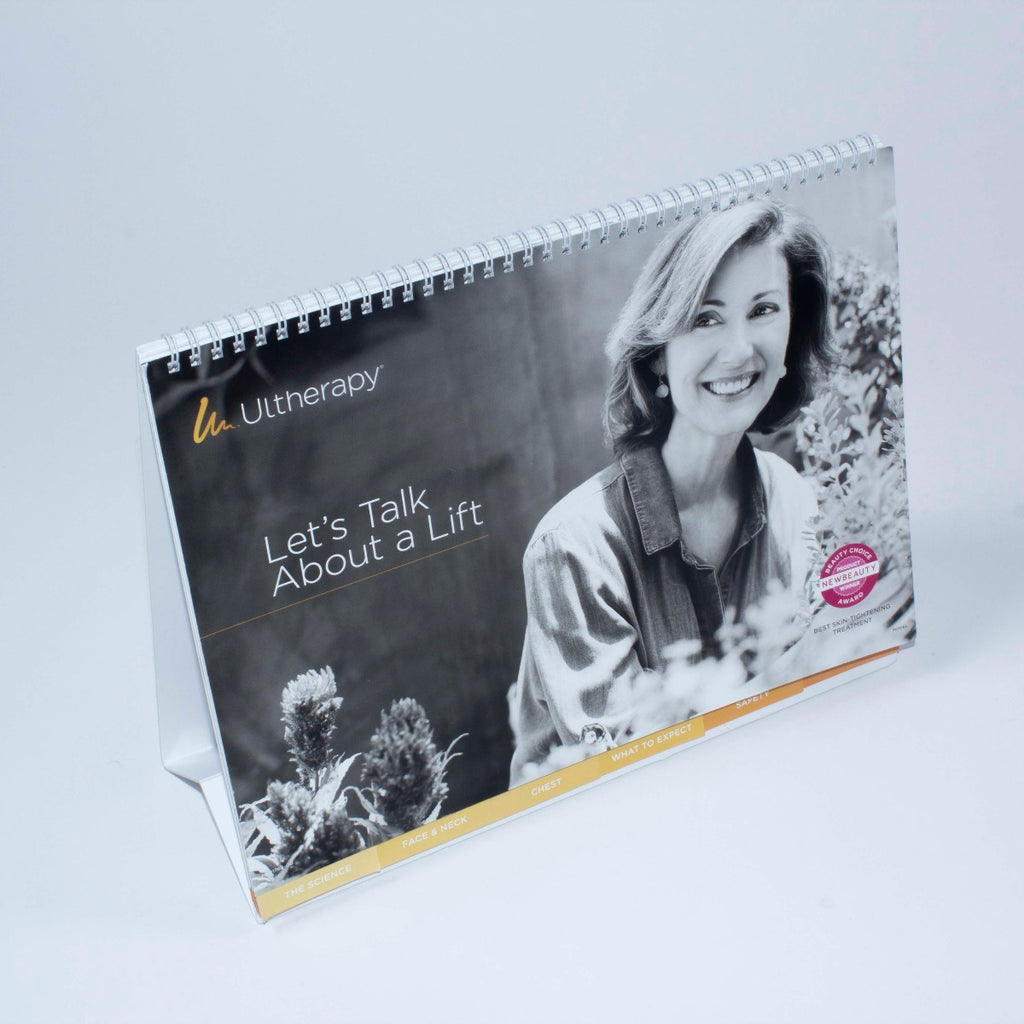 Ulthera Ultherapy Consultation Educational Patient Literature B&A Photobook