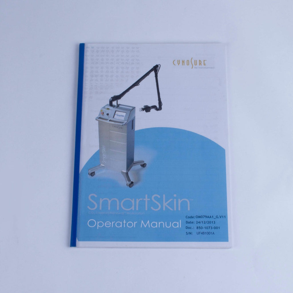 2013 Cynosure SmartSkin CO2 Skin Resurfacing Laser Original Operator User Manual