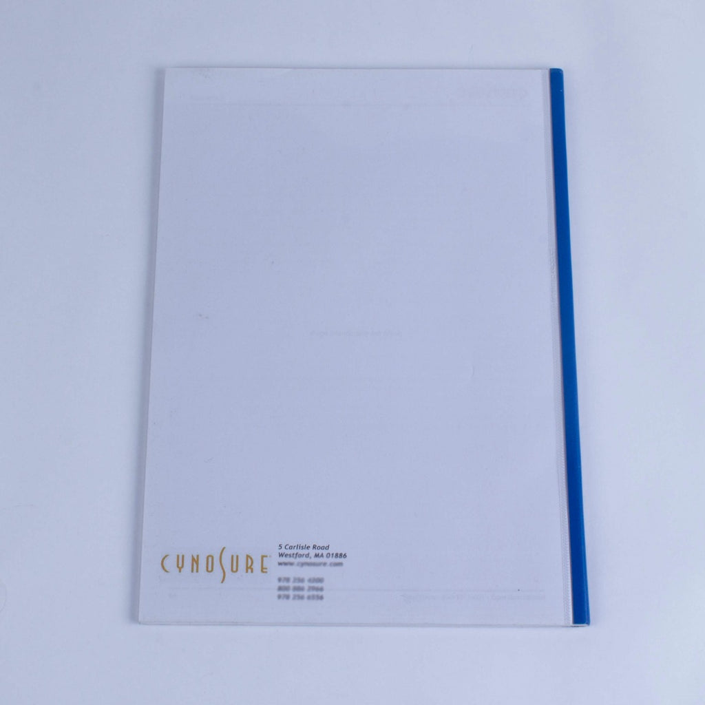 2013 Cynosure SmartSkin CO2 Skin Resurfacing Laser Original Operator User Manual