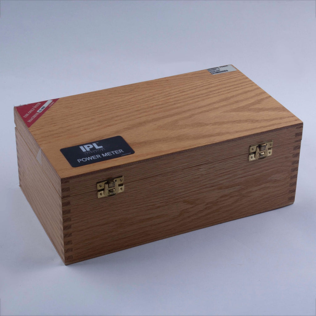 Wooden Box for Lumenis IPL Quantum Handpiece Calibration Power Meter SA3726001-A