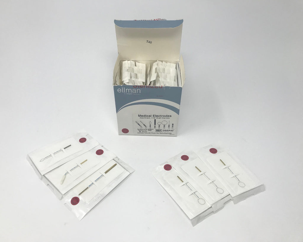 CynoSure Ellman Pelleve RF DSEP40 1/16" Shaft Assorted Electrodes B1D 45 Count