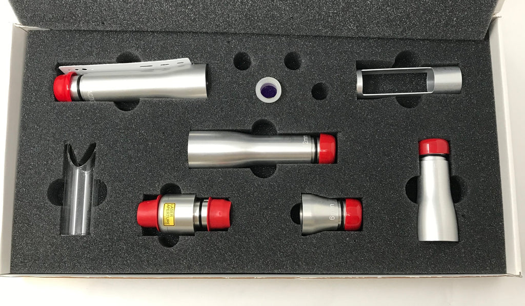 Used 2018 Focus PiQo4 532/1064 6-9-12 Homogenized/Fractional Laser Handpiece Set