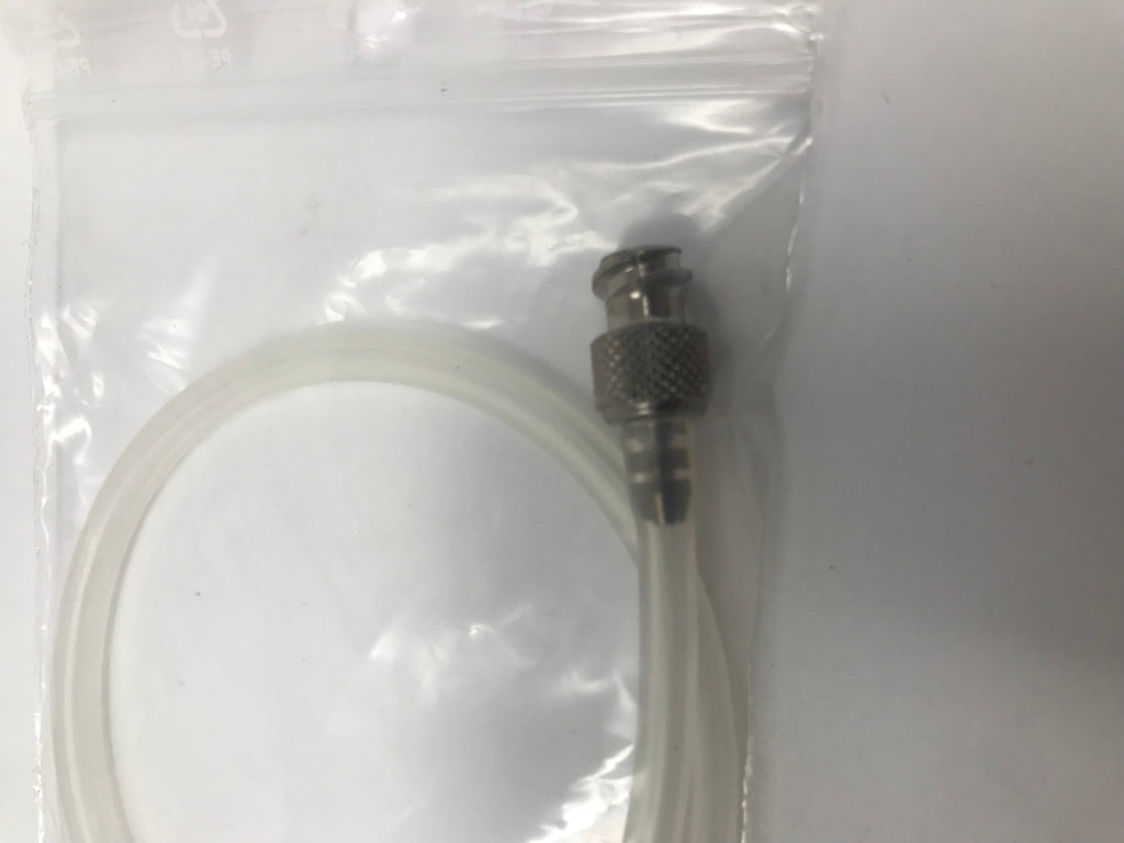 Luer Locking Smoke Evacuation Suction Tube Set Male/Female 12.5 Inch Metal Ends