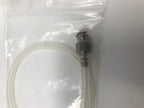 Luer Locking Smoke Evacuation Suction Tube Set Male/Female 12.5 Inch Metal Ends