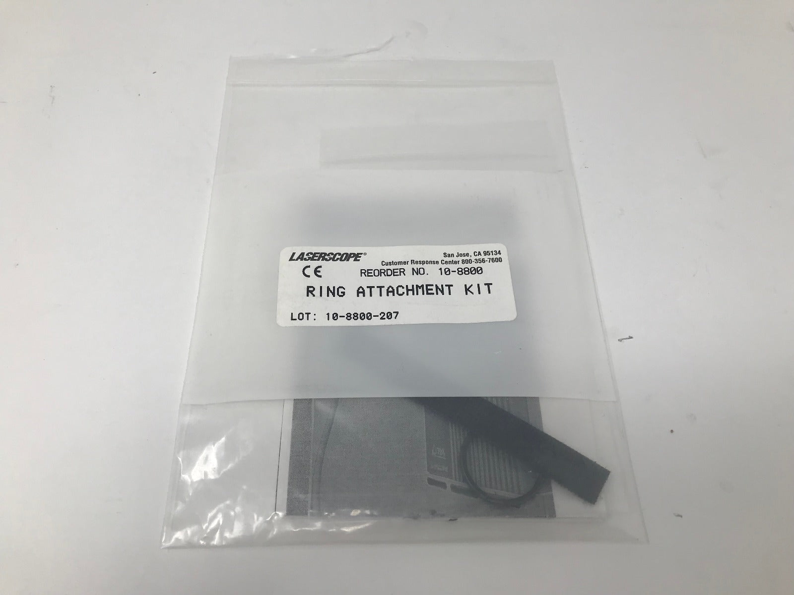 LaserScope/Iridex Laser Fiber Ring Attachment Loop & Strap Kit 10-8800