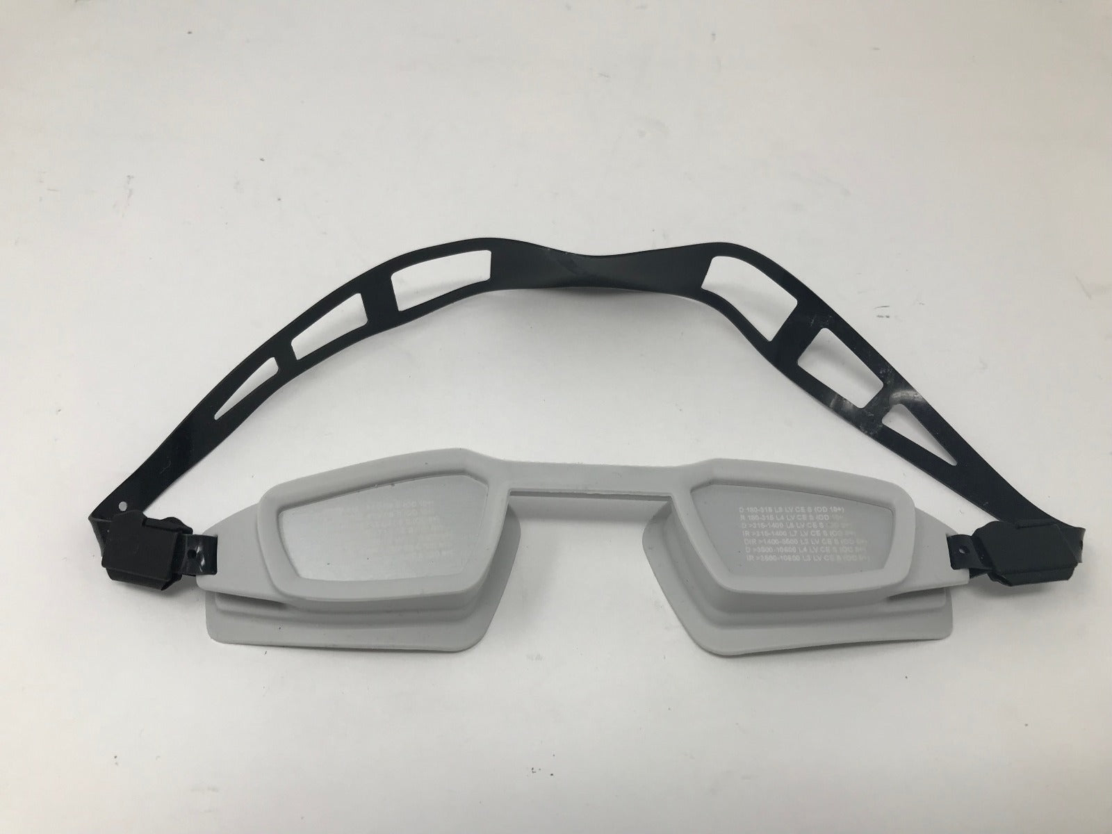 LaserVision Metal/Silicone Laser Patient Safety Opaque Eye Shields Goggles