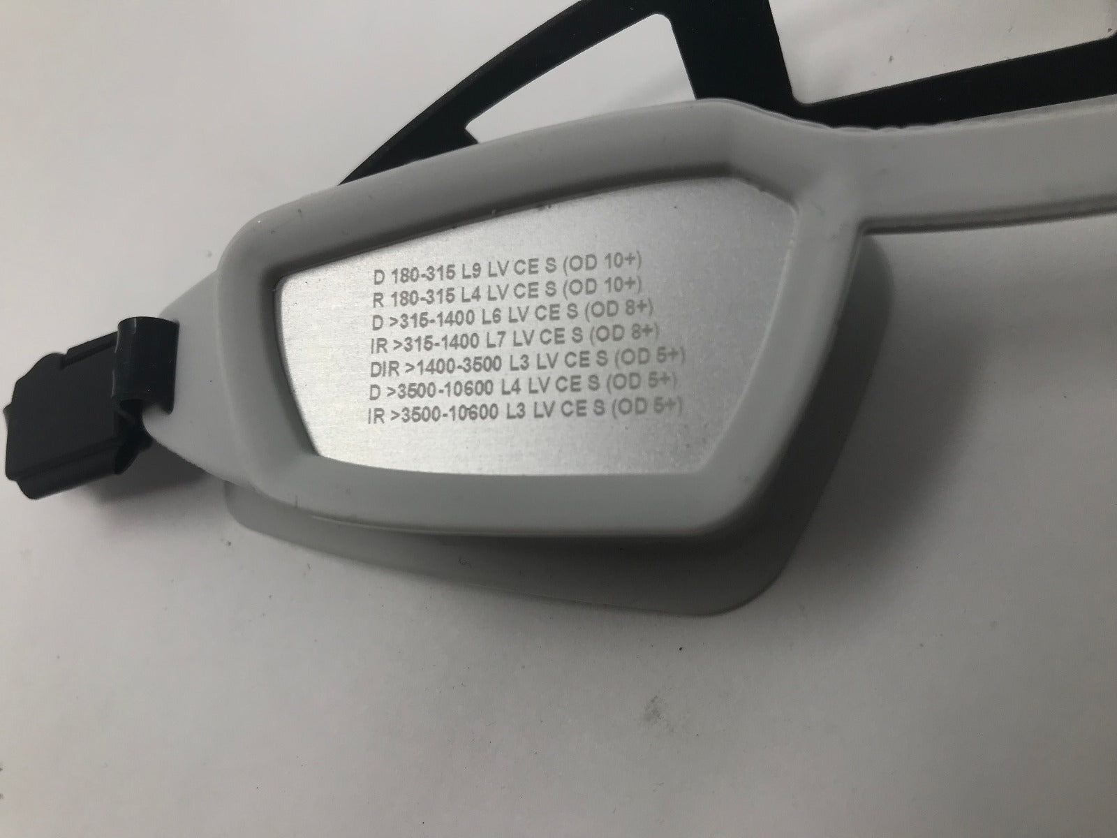 LaserVision Metal/Silicone Laser Patient Safety Opaque Eye Shields Goggles