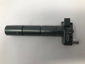 Candela Vbeam PDL Pulsed Dye 3x10 Oval Laser Optic Handpiece Lens Slider Green